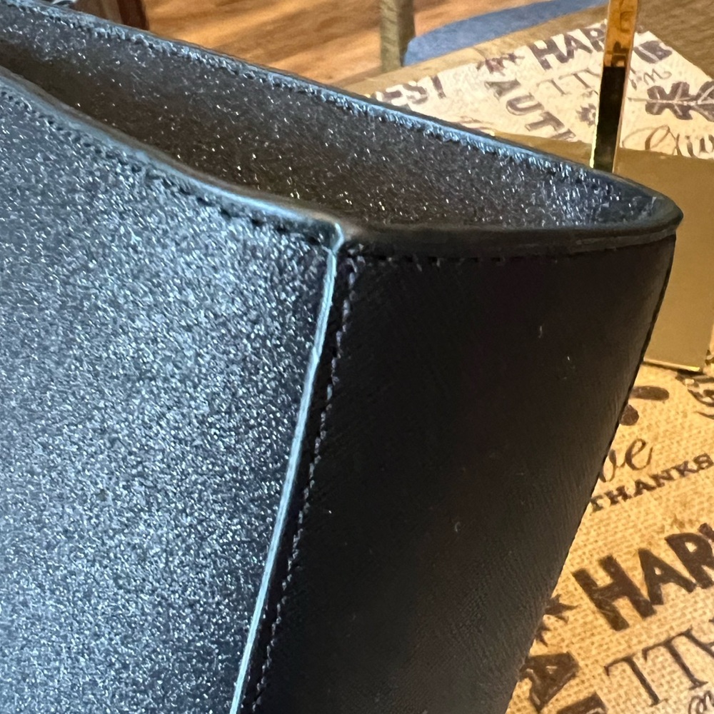 Kate Spade Black Glitter Tote Bag - Picture 3 of 6